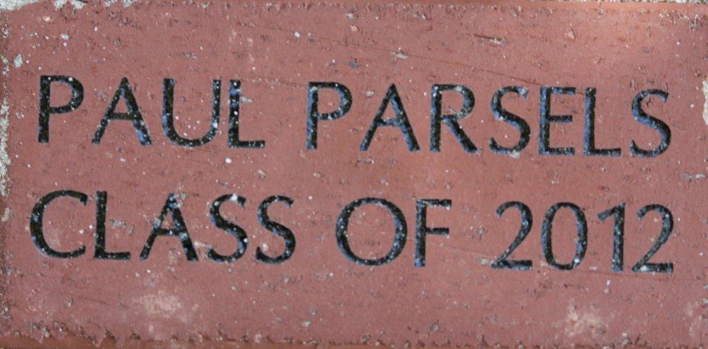 PAUL PARSELS CLASS OF 2012