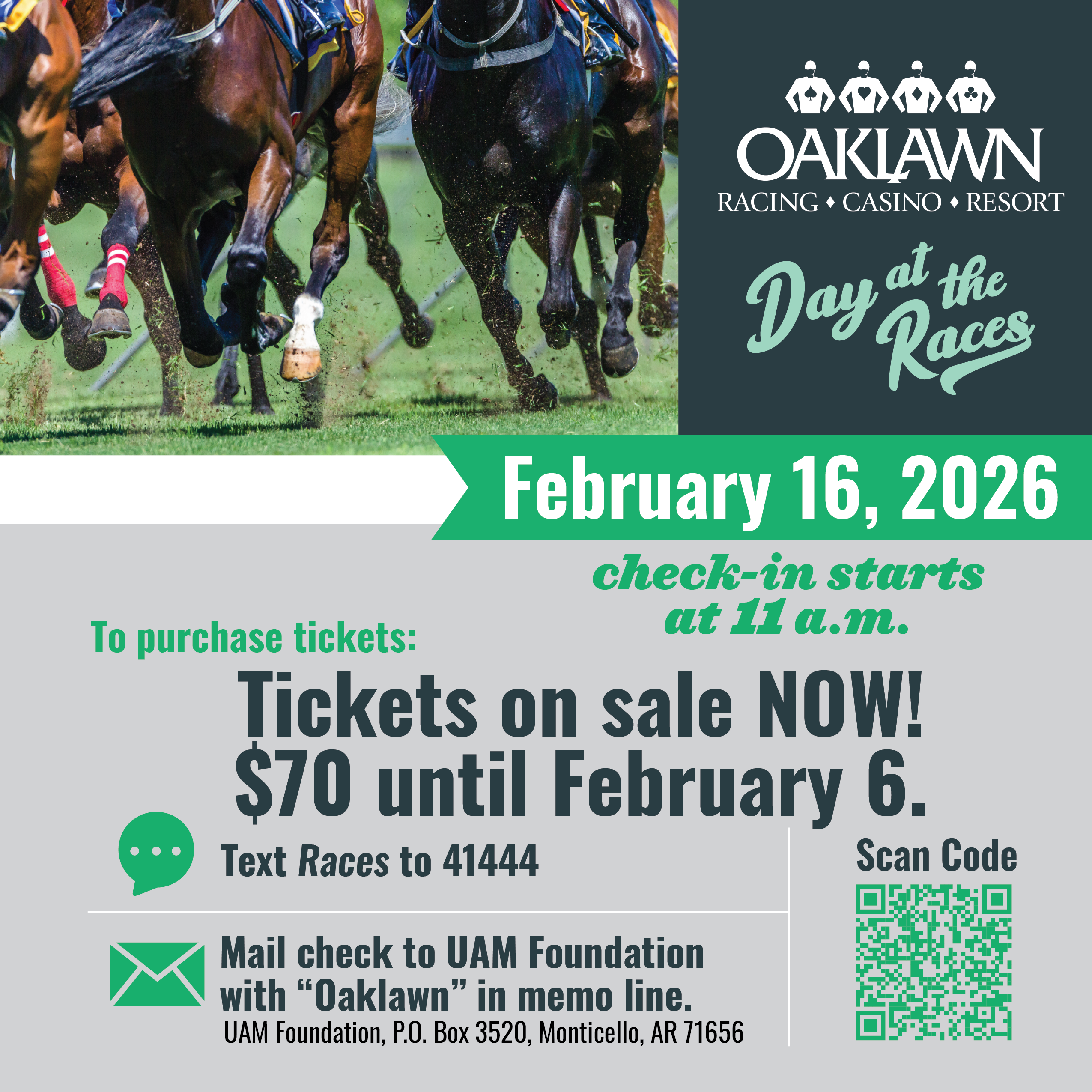 UAM Day At The Races 2026