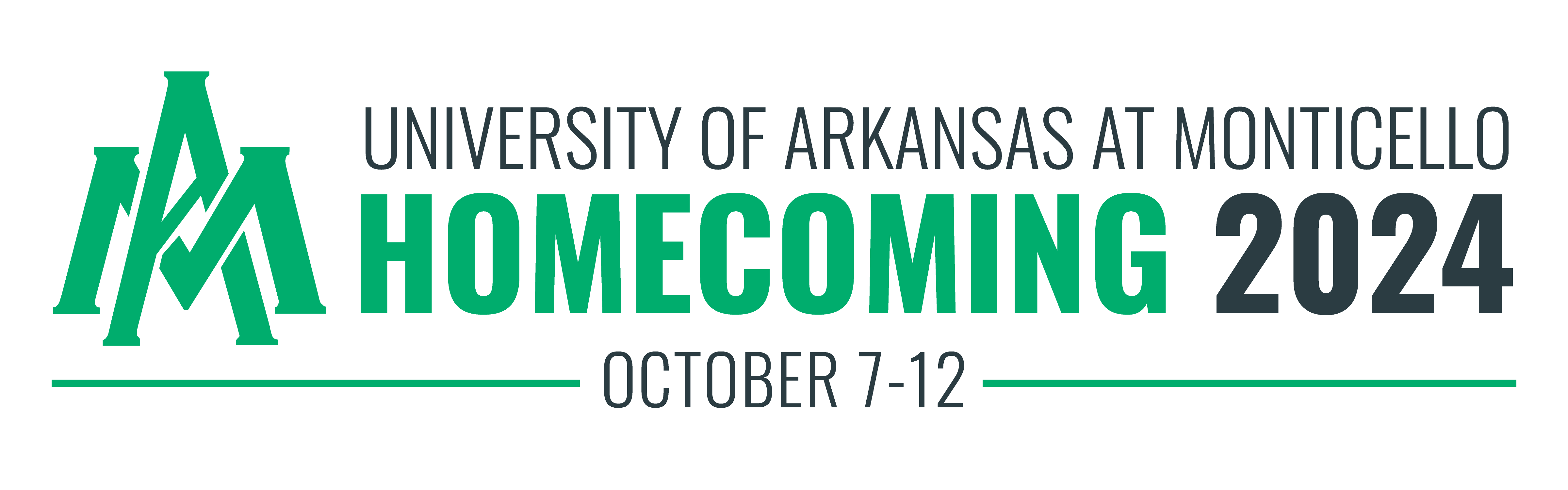 UAM Homecoming Week 2024 Logo