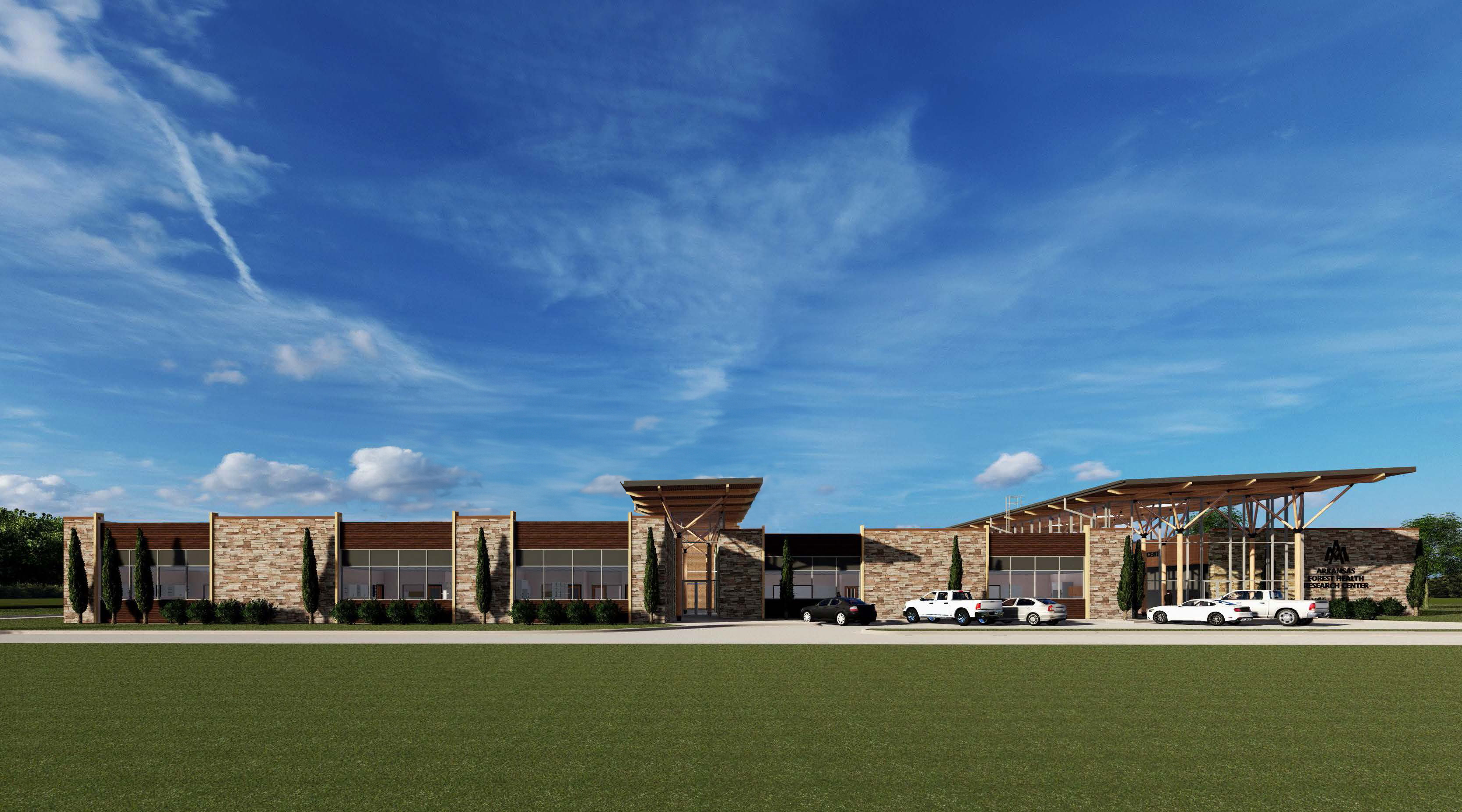 Arkansas Forest Health Research Center Rendering