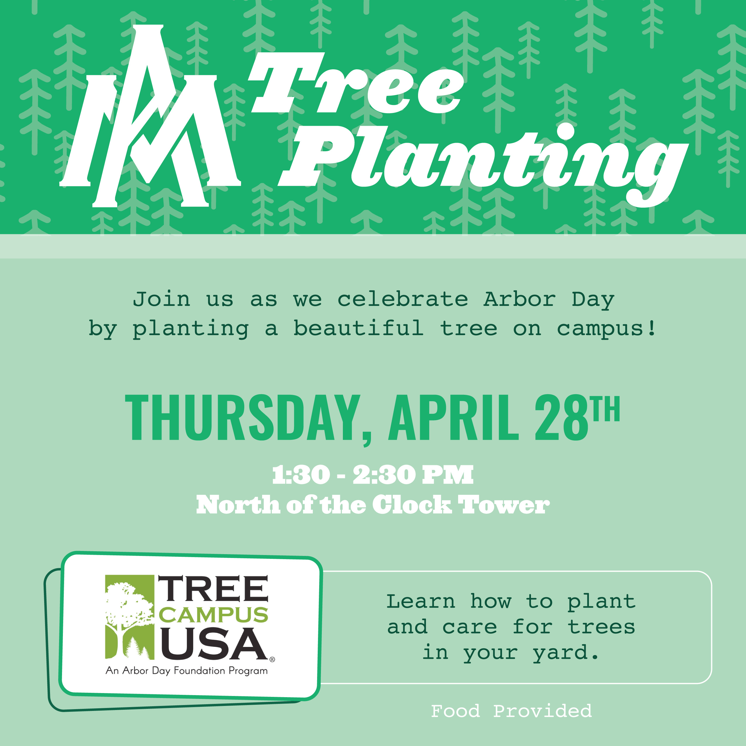 2022 Arbor Day at UAM Flyer