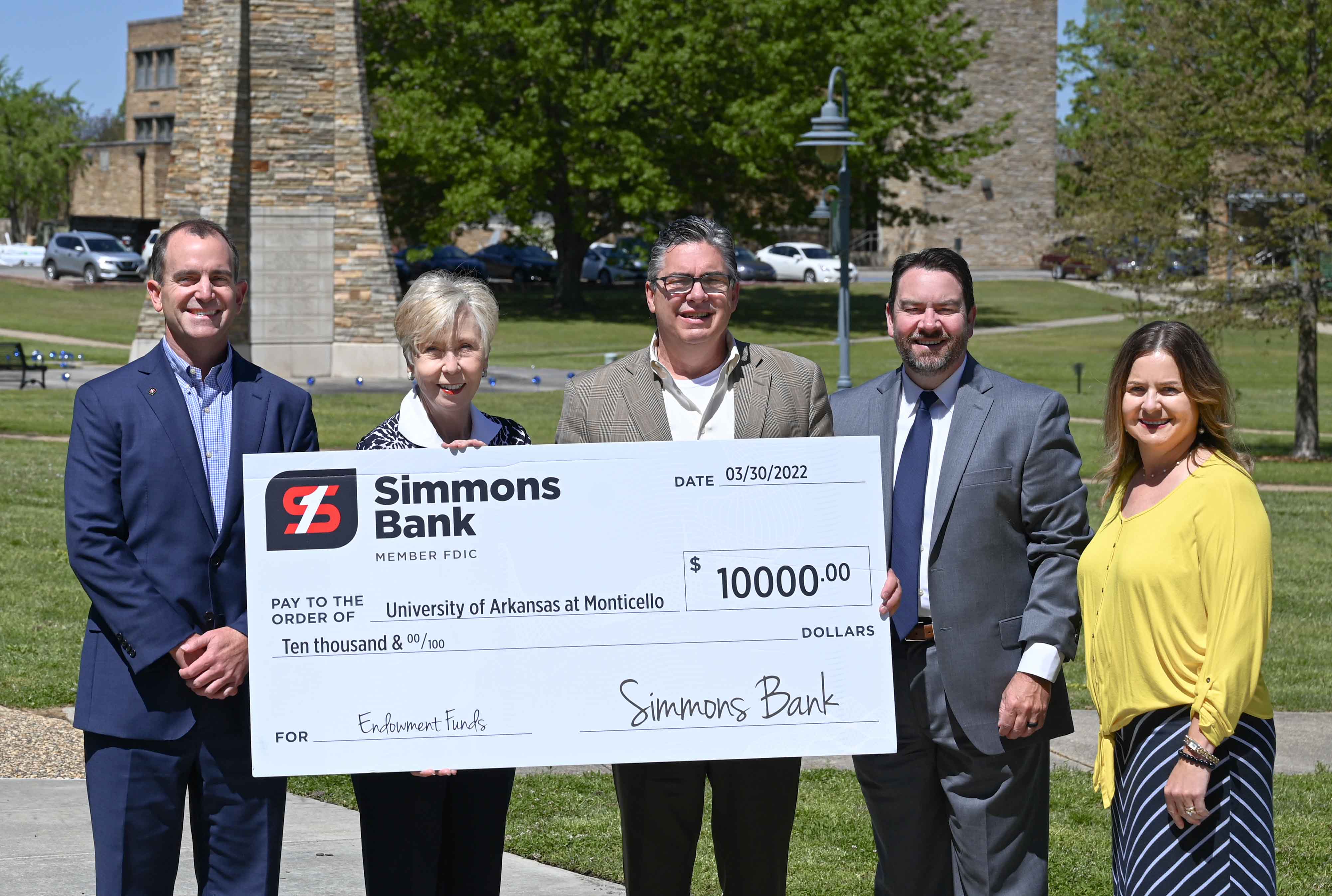 Simmons Bank Gift