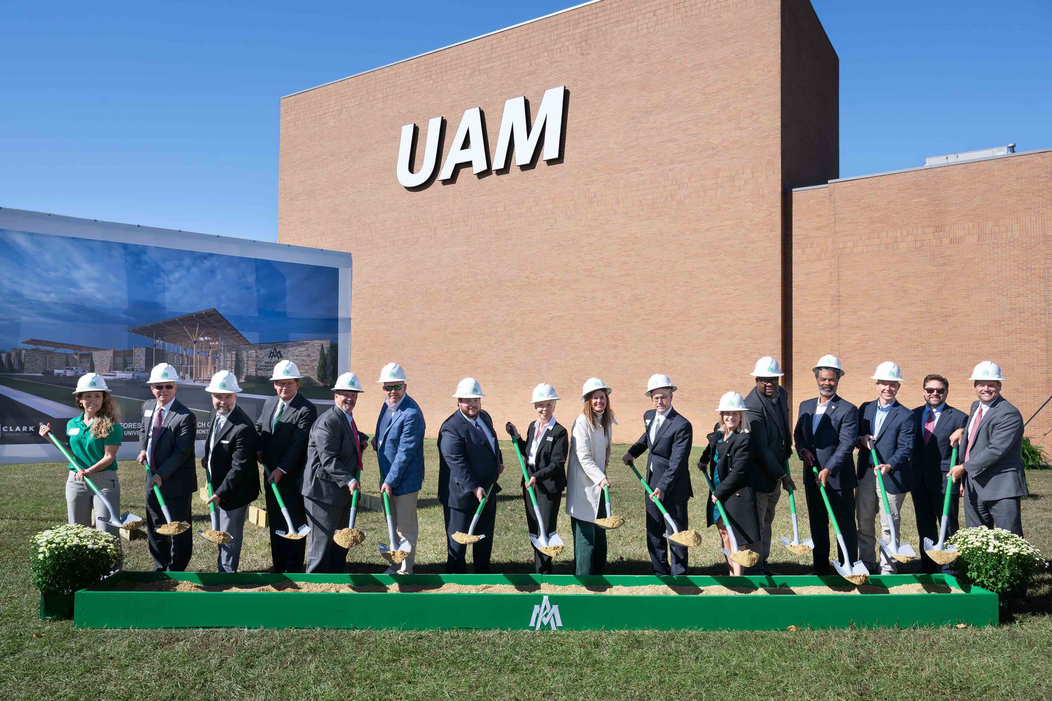 UAM Arkansas Forest Health Research Center - Groundbreaking