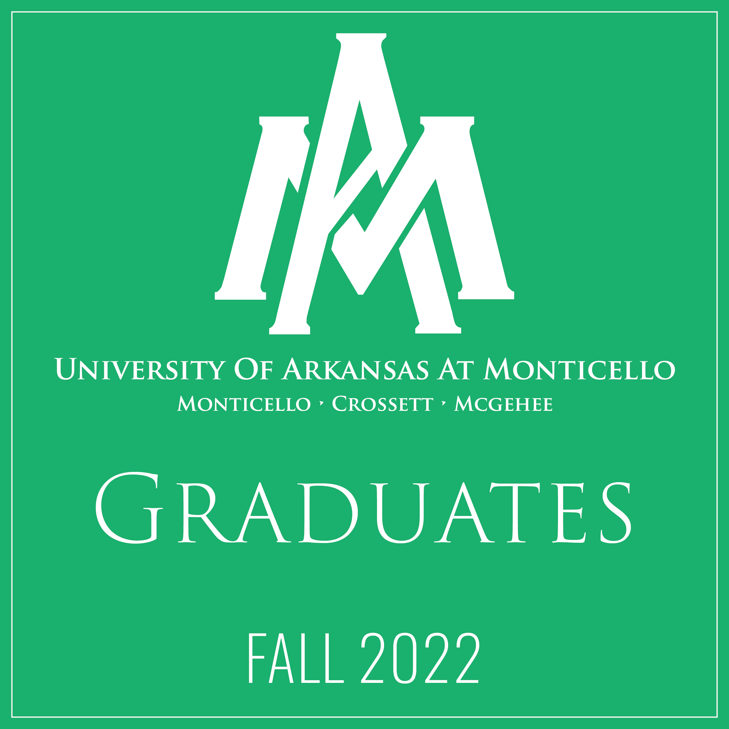 UAM Graduates - Fall 2022