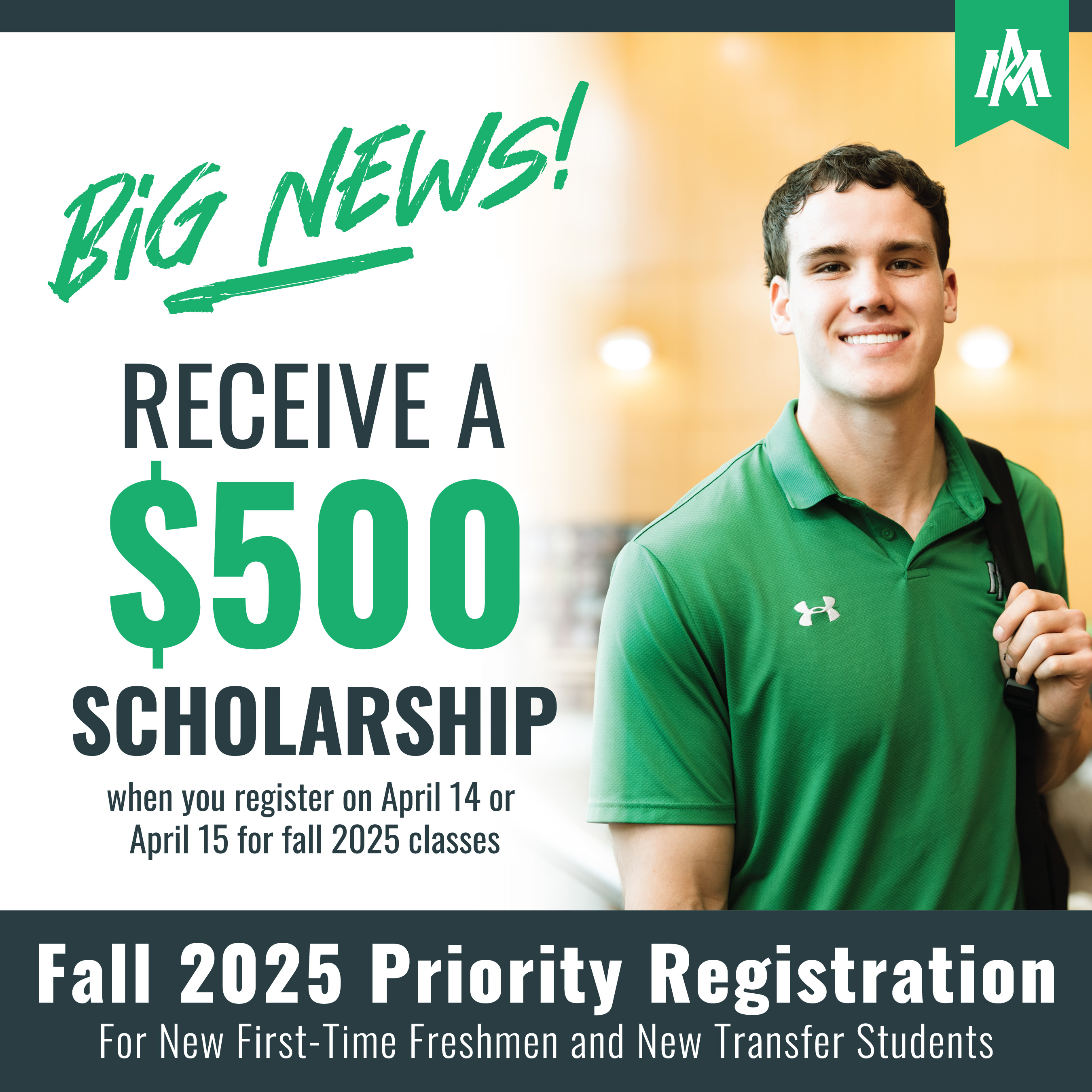 UAM Priority Registration - April 2025