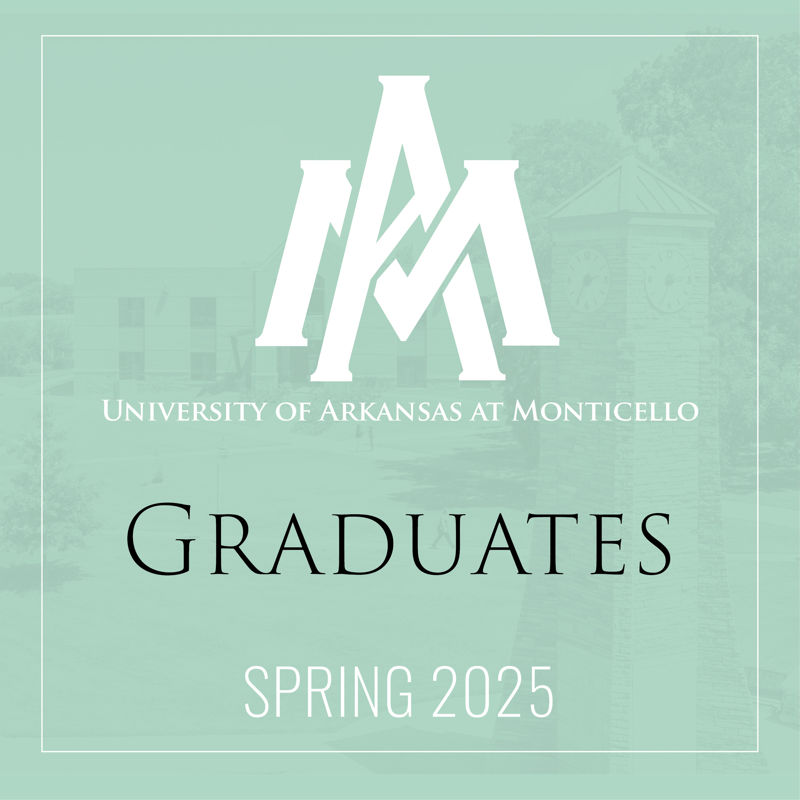 UAM Spring 2025 Graduates